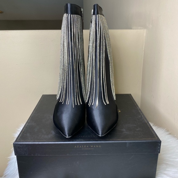 Azalea Wang Hanging Down Low Stiletto Heel Bootie - Picture 7 of 14